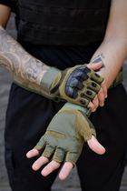 Військові Тактичні Перчатки Without Oakley Khaki - зображення 3