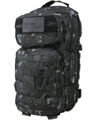 Тактичний рюкзак KOMBAT Hex Stop Small Molle Assault Pack Uni чорний (kb-hssmap-blk) - зображення 1
