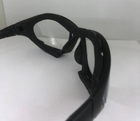 Тактические очки Чёрные - изображение 4
