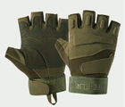 Тактические Перчатки беспалые BLACKHAWK Gloves, оливкового цвета, размер L, TTM-05 K_1 №1 - изображение 1
