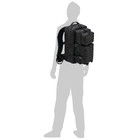 Рюкзак тактический Brandit-Wea US Cooper Lasercut Large (8024-2-OS) Black (4051773050941) - изображение 3