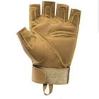 Тактические перчатки Jungle Storm (полупальцы) L, коричневые - изображение 2