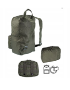Рюкзак штурмовой Mil-Tec 20 л с подсумкой хаки - изображение 5