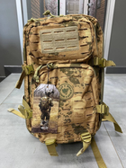 Рюкзак тактичний Wolftrap 50 літрів койот-камуфляж - изображение 1