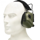 Навушники для стрільби Тактичні Мікрофон Кріплення на шолом Активні Олива EARMOR M32 Зелений - изображение 4