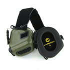 Навушники для стрільби Тактичні Мікрофон Кріплення на шолом Активні Олива EARMOR M32 Зелений - изображение 5