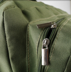 Рюкзак тактический 40 литров объем, мужской военный рюкзак 40л, водоотталкивающий оксфорд Хаки - изображение 8