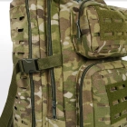 Рюкзак тактический 45 литров объем, мужской военный рюкзак 45л, водоотталкивающий Cordura Мультикам - изображение 8
