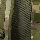 Рюкзак тактический 45 литров объем, мужской военный рюкзак 45л, водоотталкивающий Cordura Мультикам - изображение 9