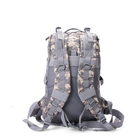 Рюкзак армейский штурмовой тактический камуфляжный серый пиксельный 45 литров - изображение 2