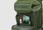Рюкзак армейский тактический штурмовой хаки зеленый 45 литров - изображение 9
