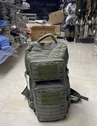 Рюкзак тактичний дорожній армійський камуфляжний олива на 40 літрів - зображення 3