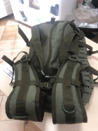 Рюкзак тактичний дорожній армійський камуфляжний олива на 40 літрів - зображення 6