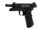 Пневматичний пістолет Umarex Colt M45 CQBP Black Blowback - зображення 5