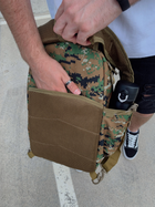 Рюкзак тактический военный 25л пиксель - изображение 9