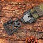 Ремінь тактичний Assault Belt AB-M16 з магнітною пряжкою 130 см олива - изображение 5