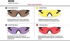 Очки защитные Bertoni SH890 тактические Сменные линзы - изображение 3