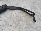 Кобура для ПМ Макарова поясная + шнур страховочный тренчик с чехлом подсумком под магазин Oxford чёрная KS - изображение 6