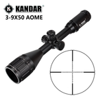 Оптичний приціл Kandar 3-9x50 AOME Mil-Dot - зображення 1