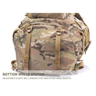 Рюкзак тактичний військовий з кишенею для автомата YAKEDA 55L Койот KYC048 - зображення 9