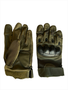Перчатки тактические полнопалые (пара), размер L, цвет олива - изображение 6