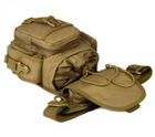 Армійська сумка на стегно Захисник 153 хакі - зображення 7