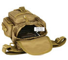 Армійська сумка на стегно Захисник 153 хакі - зображення 9