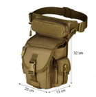 Армейская набедренная сумка Защитник 153 хаки - изображение 13