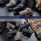 Кобура пластикова під ліву руку Amomax для Glock 19/22 AM-GAGL - изображение 4