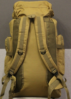 Рюкзак тактический MHZ L01 70 л, песочный - изображение 3