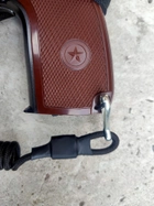 Кобура поясная для пм + шнур страховочный петля Фастекс с чехлом подсумком под магазин Oxford чёрная 11609-3 MS - изображение 3