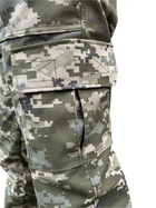 Військові тактичні штани ріп-стоп ЗСУ Розмір S 46 третій зріст хакі - зображення 8