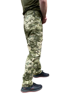 Військові тактичні штани ріп-стоп ЗСУ Розмір XL 52 третій зріст хакі - зображення 4