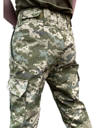 Військові тактичні штани ріп-стоп ЗСУ Розмір M 48 третій зріст хакі - зображення 5