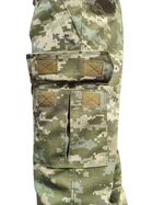 Військові тактичні штани ріп-стоп ЗСУ Розмір XL 52 третій зріст хакі - зображення 9