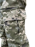 Военные тактические штаны рип-стоп ВСУ Размер M 48 третий рост хаки - изображение 8