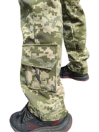 Військові тактичні штани ріп-стоп ЗСУ Розмір M 48 третій зріст хакі - зображення 10