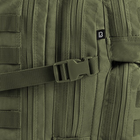 Тактический Рюкзак Brandit US Cooper 25 л 45 х 24 х 26 см Зеленый (8007-01) - изображение 4