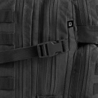 Тактичний Рюкзак Brandit US Cooper 25 л 45 х 24 х 26 см Чорний (8007-02) - зображення 4