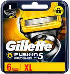 Сменные картриджи для бритья (лезвия кассеты) мужские Gillette Fusion5 Proshield 6 шт