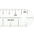 Гоніометр лінійка для вимірювання рухливості суглобів Kronos 320 мм 360° (mpm_00316) - зображення 4