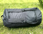 Сумка баул-рюкзак влагозащитный тактический армейский военный 100 л Черный - изображение 5