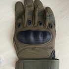 Перчатки тактические-штурмовые М Оливковые - изображение 6