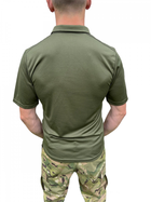 Поло тактичне ЗСУ олива футболка поло кулмакс coolmax розмір М 48 - зображення 3