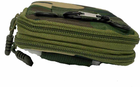 Тактичний чохол на пояс для мобільного телефону сумка 17х12х4 см хакі (338036) - зображення 2
