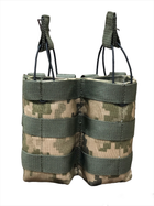 Двойной подсумок MOLLE пиксель ММ14 из Кордуры Cordura