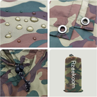 Дощовик-пончо Azekoom тактичний захисний тент із поліуретану Камуфляж - зображення 2