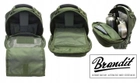 Рюкзак тактичний, сумка Brandit EDC Tactical Camo, 8л. - зображення 3