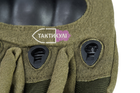 Тактичні рукавички Combat з коротким пальцем, розмір M - изображение 5