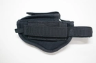Кобура на ногу черная (ТТ, ПМ, Ф12) UkrCossacks чехол для пистолета UC_DLP001CRA_005 - изображение 4